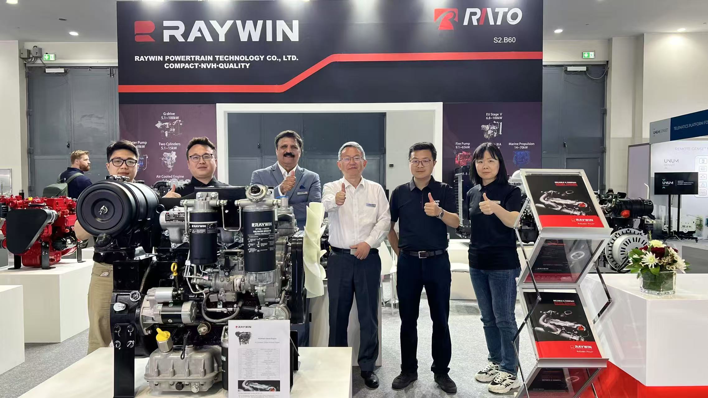 展会回首丨玉柴润威携全新产品亮相中东国际能源展