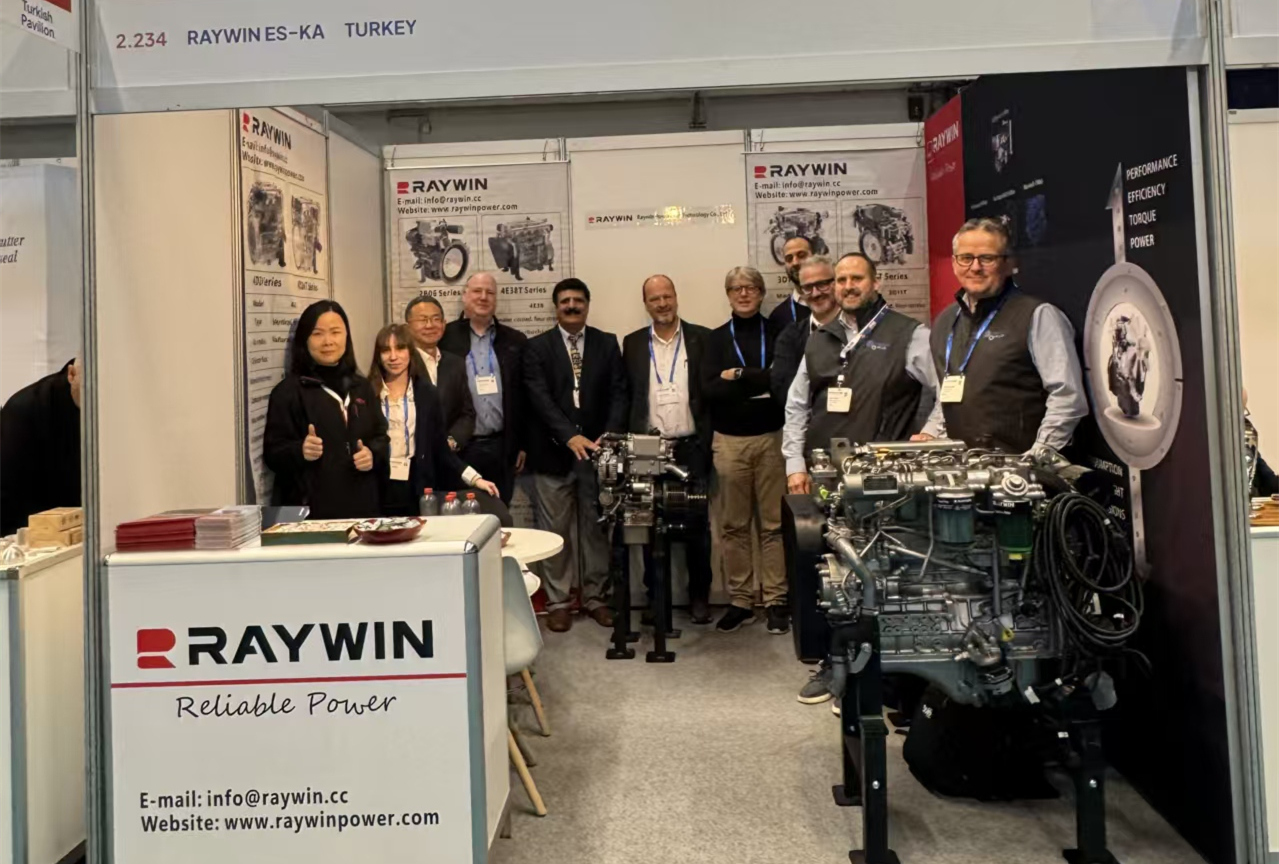 展会回首丨润威RAYWIN船机惊艳亮相2025荷兰METS，，，，，，，，引领船无邪力新潮流